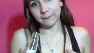 Perfect Latina goes Striptease to Masturbation