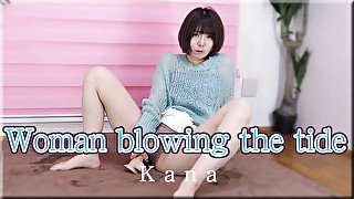 Woman blowing the tide - Fetish Japanese Video