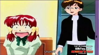 Redhead anime teen fucked hard by older brother