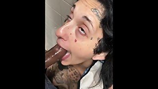 Porn star deepthroat