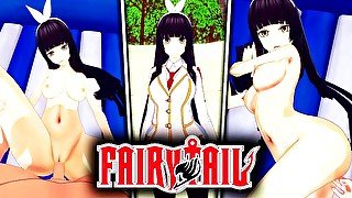 (POV) KAGURA MIKAZUCHI HENTAI FAIRY TAIL