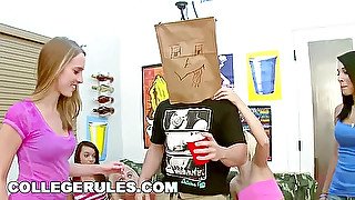 Kinky Teens 18+ Playing Games During Orgy