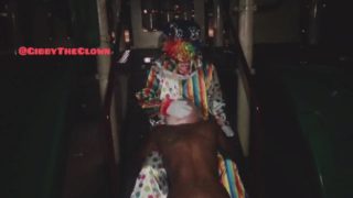 She loved the clown cock!!!