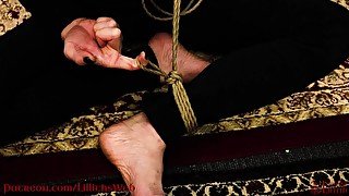 Shibari Tutorials 1 - Single Column plus Half Hitches - SaiJaidenLillith