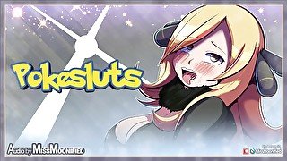 Project Pokesluts: Cynthia  "Congratulations" To The New Champion~