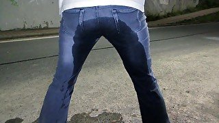 Wetting my jeans while returning home