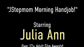 Your Big Boobed Step Mom Julia Ann Strokes Your Cock Until She Gets Jizz!