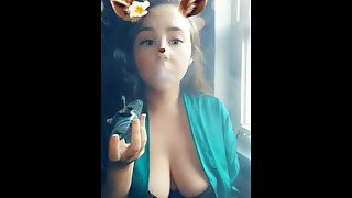 All 2018 Premium Snapchat Smoking Shows Angelic Jada Compilation