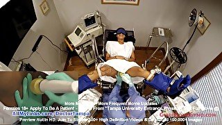 Maya Farrell's Freshman Gyno Exam By Doctor Tampa Caught On Hidden Camers Only @ GirlsGoneGynoCom