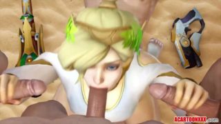 Uber-Sexy WoW hero getting cootchie plowed in compilation