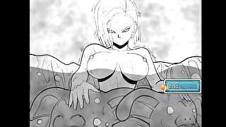 Kamesutra DBZ Erogame 89 Interested Blonde