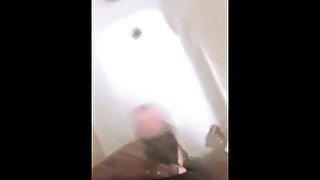 Shower Handjob BBC