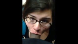 Girl sucking BBC