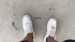 Nike walking pov