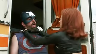 Assvengers Porn Parody with Marsha May