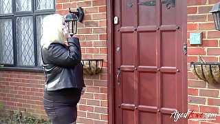 Busty mature blonde got fucked hard on all the different places