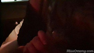 Risky blowjob in car parking and he cums with my tongue - MissCreamy