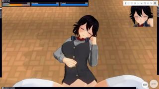 3D HENTAI POV schoolgirl rides your dick