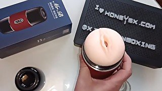 Unboxing MR.B B2 masturbator Cup bluetooth speaker (Club-des-branleurs.fr)