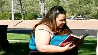 Busty BBW Gets Big Hard Shaft Deep Into Her Fat Vagina