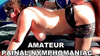 Happy birthday nymphomaniac fucked hard in the ass