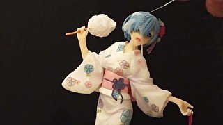 リゼロ　フィギュアぶっかけ　レム　浴衣Ver