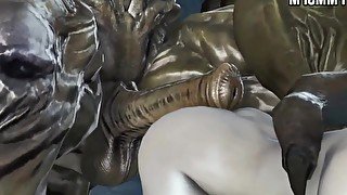 Devil May Cry Lady Grinding On A Big Dick (Version 2)