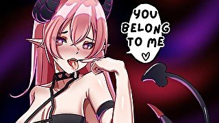 Yandere Succubus BEGS for your cum & steals your wallet Erotic Audio RP