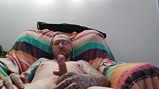 Me Masterbating and Then Licking The Cum!