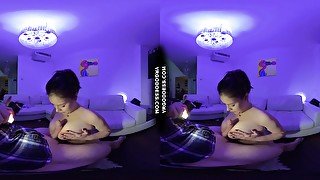 Big Boob Vanessa Klein Virtual Blowjob Sucking Dick She Finishes Me Off On Her Tits