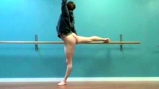 Male ballet practice (without tights!)