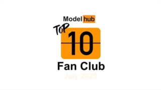 Top Fan Clubs of July 2020 - Pornhub Model Program 