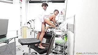 Gia Snakes Pussy Is Inspected By The Good Doctor