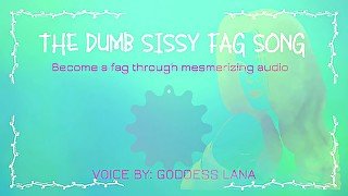 AUDIO ONLY - The dumb sissy fag song