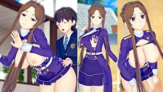 【エロゲーコイカツ！】ソードアートオンライン(SAO) ソルティリーナ・セルルト3DCG巨乳アニメ動画[Hentai Game Koikatsu! Sortiliena Serlut(Anime 3D