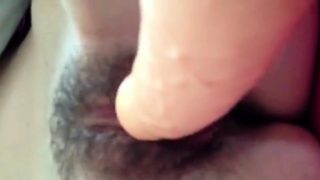 Closeup of girl orgasm