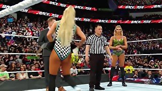 Carmella Vs. Charlotte Flair Cake Battle Backlash 05-06-2018