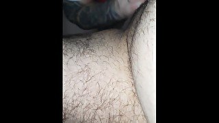 Step mom Sucking Dick until step son Cum in Mouth before Bedtime