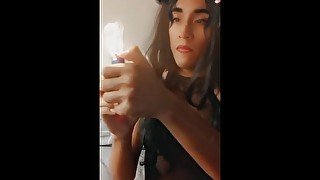 Petite Latina Smoke & Blow Clouds (What's Left) - 72