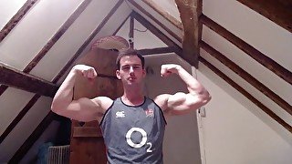 POSH RUGBY LAD INTIMIDATES MUSCLE SUB