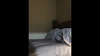 Trans guy masturbates In bed