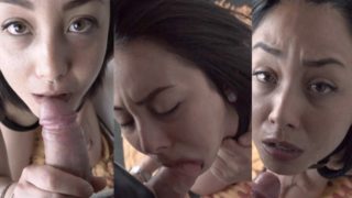 Cute Japanese Blowjob Transforms into a Sloppy Face Fuck with Cum in Mouth