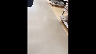 Step Mom Having a Threesome Sex in the Mall with step son and husband