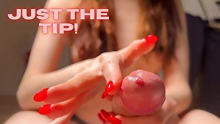 Hard Tip Stimulation (Denial Month, part 24/28)