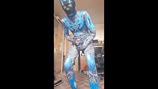 Blue Beetle cum after action