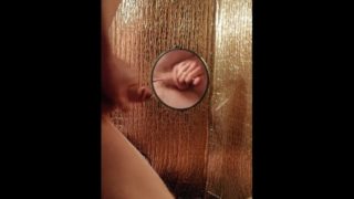 POV Pierced cock thick cumshot on mirror