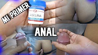 Sexo anal por primera vez con mi hermosa novia, LE DUELE MUCHO.