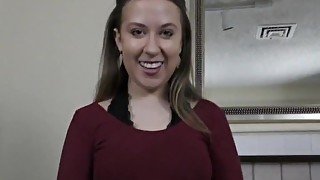 Cum Slut Brooke came back to do it suck Cullen's cock again!!