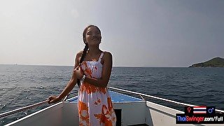 Rented a boat for a day with Asian GF