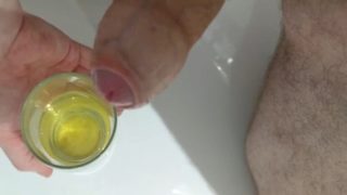 Piss, cum & spit cocktail